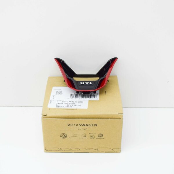 NEW VOLKSWAGEN GOLF MK8 STEERING WHEEL GTI TRIM 5H0419659AWUZ ORIGINAL - Image 2