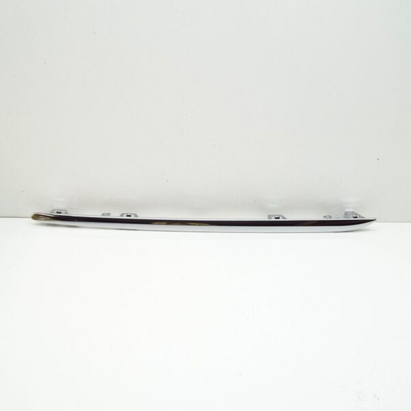 NEW MB E W212 REAR BUMPER CENTER CHROME LEFT MOLDING TRIM A2128853521 ORIGINAL - Image 2