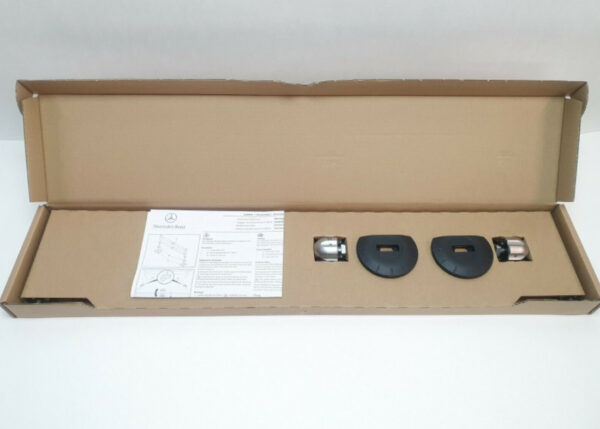 NEW MB CLA C117 PARTITION GRILLE TELESCOPIC FRAME PARTS KIT A1668600034 ORIGINAL - Image 2
