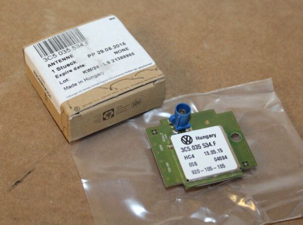 NEW SEAT LEON 5F GPS ANTENNA 3C5035534F ORIGINAL - Image 2