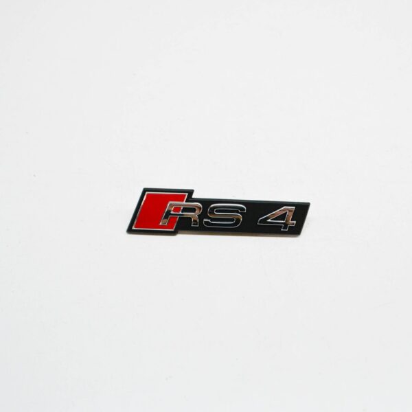 NEW AUDI A4 AVANT B9 RADIATOR GRILLE RS4 BADGE EMBLEM 8W0853736C2ZZ - Image 2