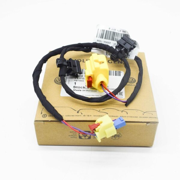 NEW AUDI Q7 4M FRONT SRS SENSOR CONNECTOR CABLE 4M0971677B ORIGINAL - Image 2