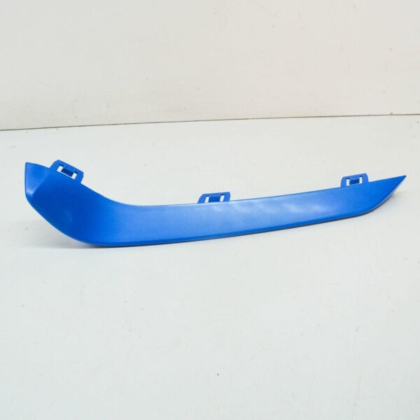 NEW BMW I3 I01 FRONT BUMPER LEFT TRIM BLUE 51117491119 ORIGINAL - Image 2