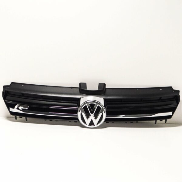 NEW VW GOLF MK7 R-LINE FRONT UPPER CENTER GRILL BLACK 5G0853651TZLL ORIGINAL - Image 2