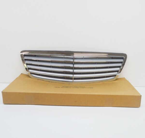 NEW MERCEDES-BENZ S W220 FRONT BUMPER RADIATOR GRILLE A22088005837712 ORIGINAL - Image 2