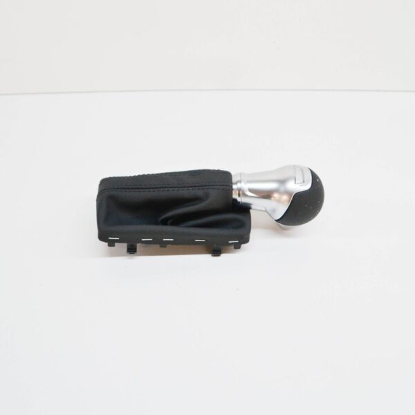 NEW AUDI A3 8V LEATHER GEAR SHIFT KNOB S TRONIC LHD 8V1713139QIBR ORIGINAL - Image 2