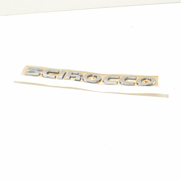 NEW VW SCIROCCO REAR TRUNK BOOT LID EMBLEM BADGE 1K8853687A739 ORIGINAL - Image 2
