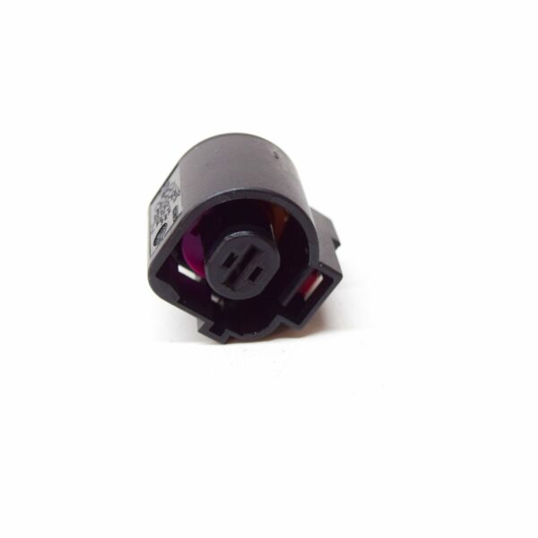 NEW AUDI A1 MK1 FLAT CONTACT HOUSING 1 PIN BLACK 1K0973751 ORIGINAL - Image 2