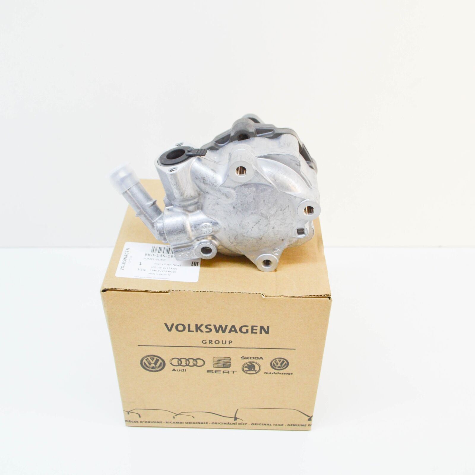 NEW AUDI A4 B8 POWER STEERING PUMP 8K0145154L ORIGINAL 2 NEW AUDI A4 B8 POWER STEERING PUMP 8K0145154L ORIGINAL - Image 2