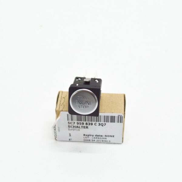 NEW VOLKSWAGEN JETTA MK3 A5 1K5 IGNITION BUTTON 5C7959839C3Q7 2005 - Image 2