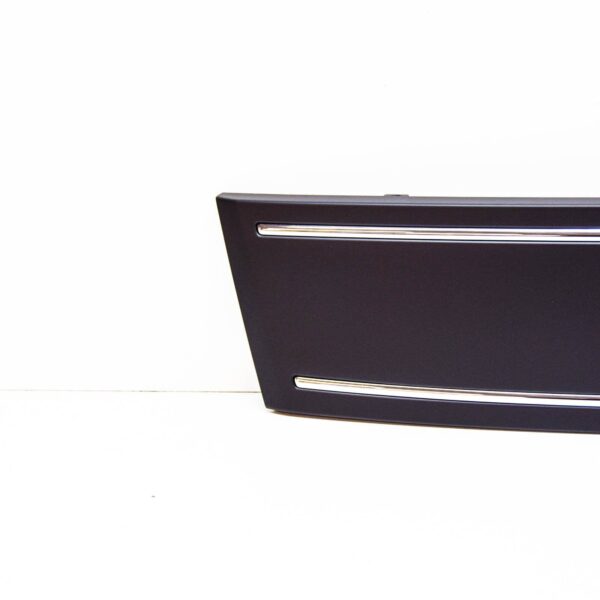 NEW AUDI Q7 FRONT GRILL NUMBER PLATE FILLER DELETE BLACK 4L08072873FZ - Image 2