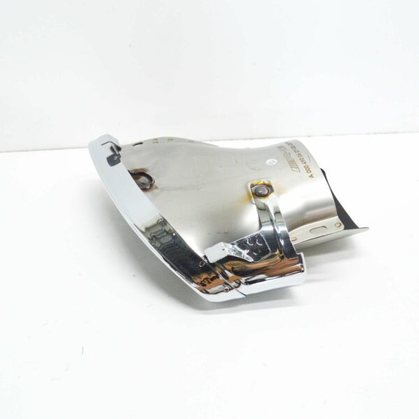 NEW MB C W205 REAR RIGHT EXHAUST CHROME TAILPIPE END A0004900627 ORIGINAL - Image 2