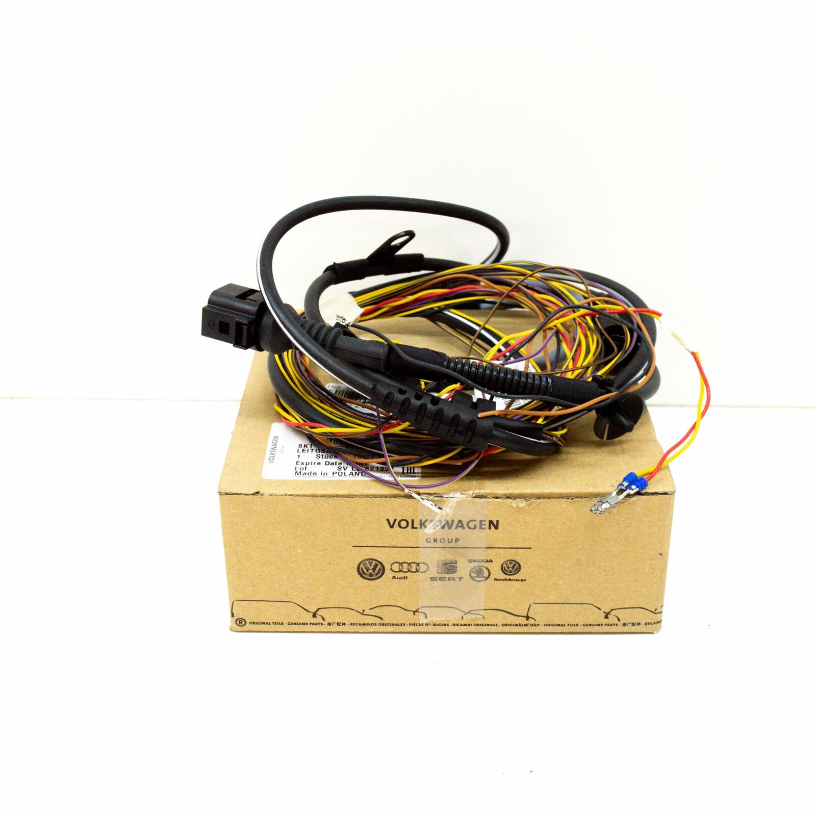 NEW AUDI A4 B8 FRONT LEFT SPEED SENSOR WIRING HARNESS 8K1972251E 2 NEW AUDI A4 B8 FRONT LEFT SPEED SENSOR WIRING HARNESS 8K1972251E - Image 2