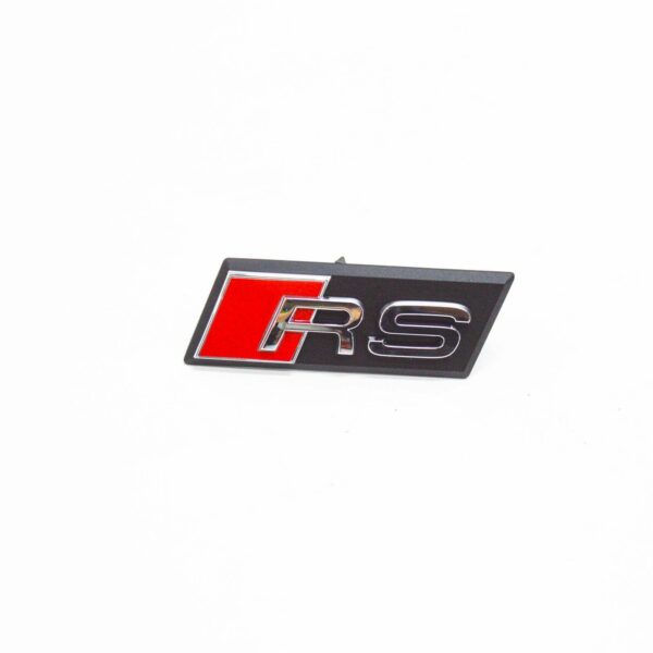 NEW AUDI Q3 8U FRONT BUMPER GRILLE RS EMBLEM BADGE 8U0853736A2ZZ - Image 2