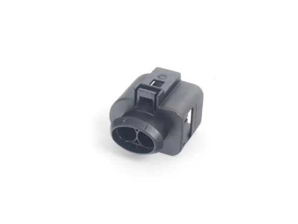 NEW AUDI A1 MK1 FLAT CONTACT HOUSING 2 PIN 1J0973752 ORIGINAL - Image 2