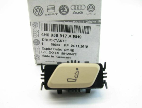 NEW AUDI Q7 4M LEFT SIDE SEAT MASSAGE SWITCH 4H0959917ABH9 ORIGINAL - Image 2