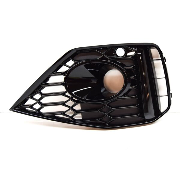 NEW AUDI RS4 B9 FRONT BUMPER LEFT SIDE FOG LIGHT GRILLE 8W0807681AST94 ORIGINAL - Image 2