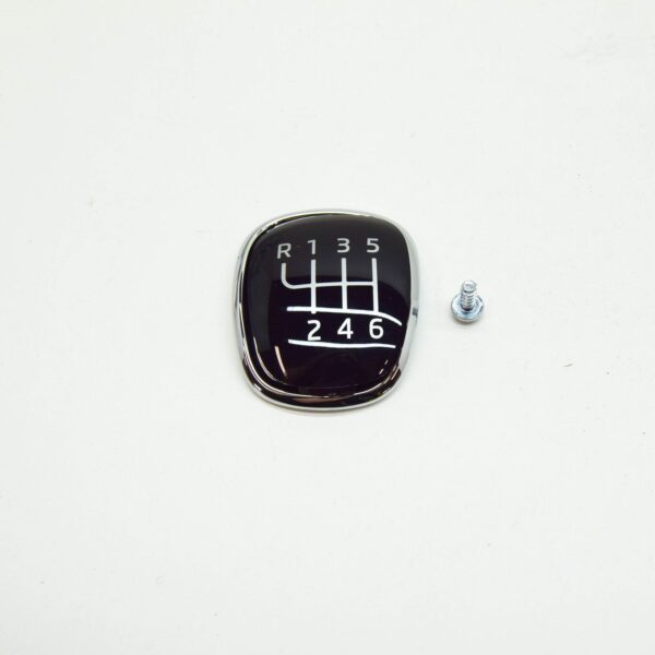 NEW SKODA SUPERB MK3 GEARSTICK KNOB BADGE REPAIR SET 5E0798117A ORIGINAL - Image 2
