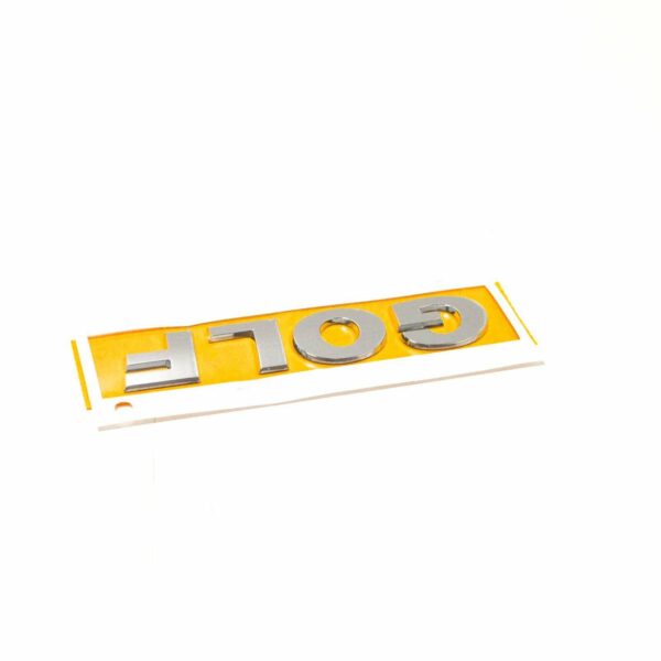 NEW VW GOLF VII BA5 REAR TAILGATE EMBLEM BADGE LABEL 5G08536872ZZ - Image 3