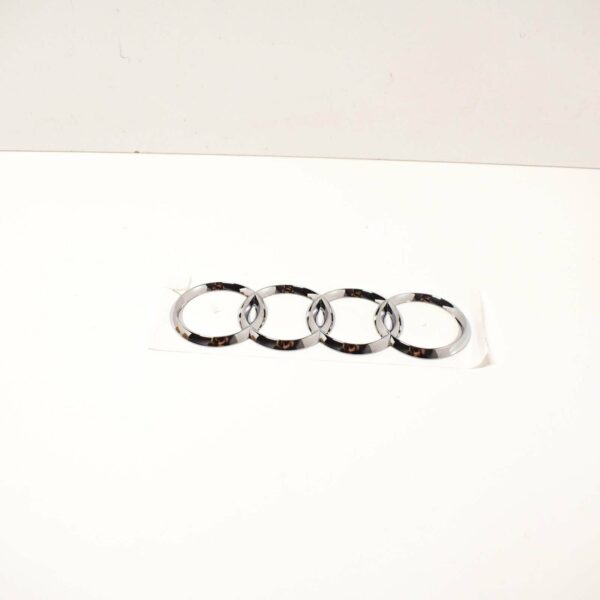 NEW AUDI A4 AVANT B7 REAR TRUNK CHROME BADGE RINGS EMBLEM 8E98537422ZZ - Image 3