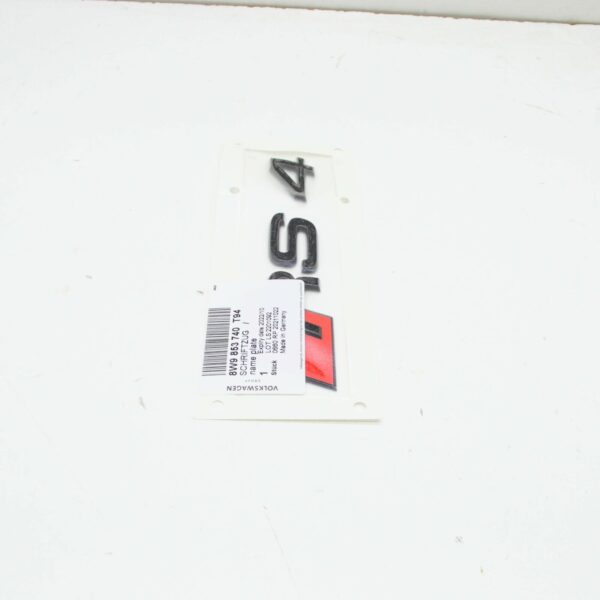NEW AUDI RS4 B9 REAR EMBLEM BADGE 8W9853740T94 - Image 3