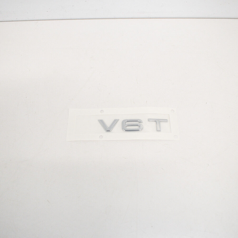 NEW AUDI A4 B8 V6T EMBLEM STICKER LOGO 8K0853601 3 NEW AUDI A4 B8 V6T EMBLEM STICKER LOGO 8K0853601 - Image 3