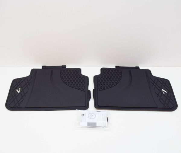 NEW BMW 7' G11 G12 LHD FRONT REAR ALL-WEATHER FLOOR MATS SET - Image 3