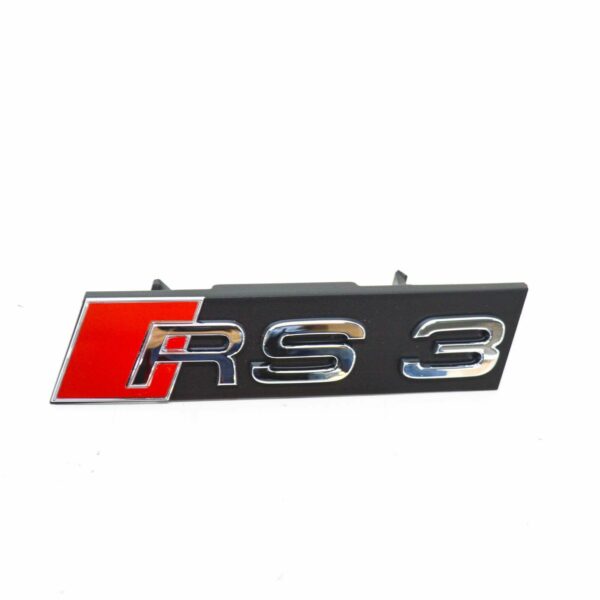 NEW AUDI RS3 8V FRONT RADIATOR GRILLE EMBLEM BADGE 8V48537362ZZ - Image 3