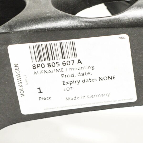 NEW AUDI A3 8P FRONT LEFT HEADLIGHT BRACKET 8P0805607A OEM - Image 3