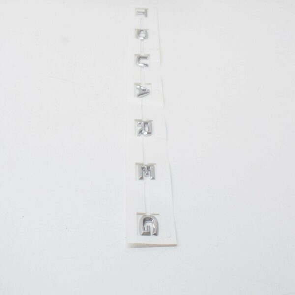 NEW VW TOUAREG CR REAR INSCRIPTION EMBLEM BADGE 760853687A2ZZ - Image 3