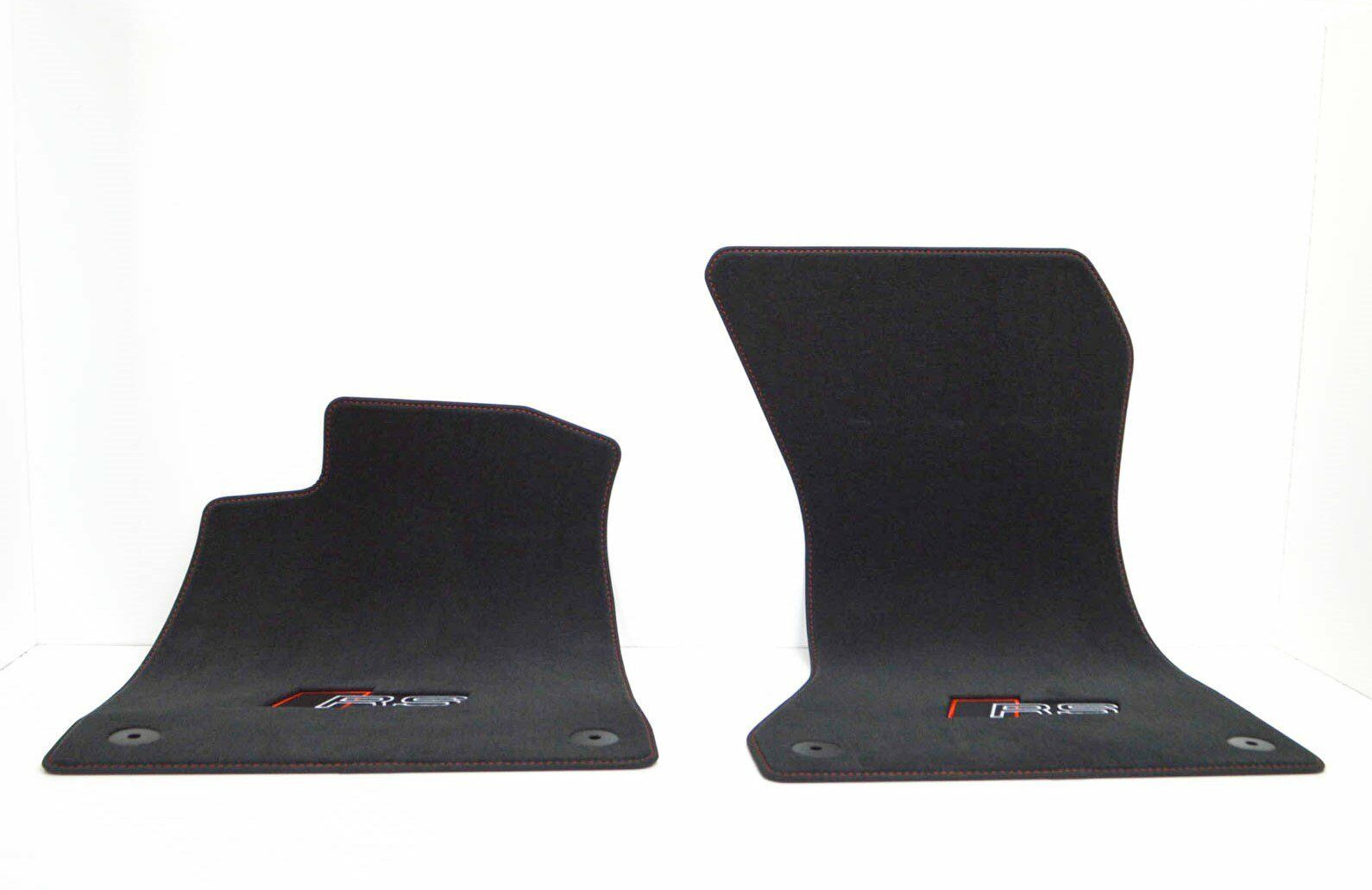 NEW AUDI A4 RS4 B9 FRONT VELOUR FLOOR MATS LHD 8W1863691C MUK 4 NEW AUDI A4 RS4 B9 FRONT VELOUR FLOOR MATS LHD 8W1863691C MUK - Image 4