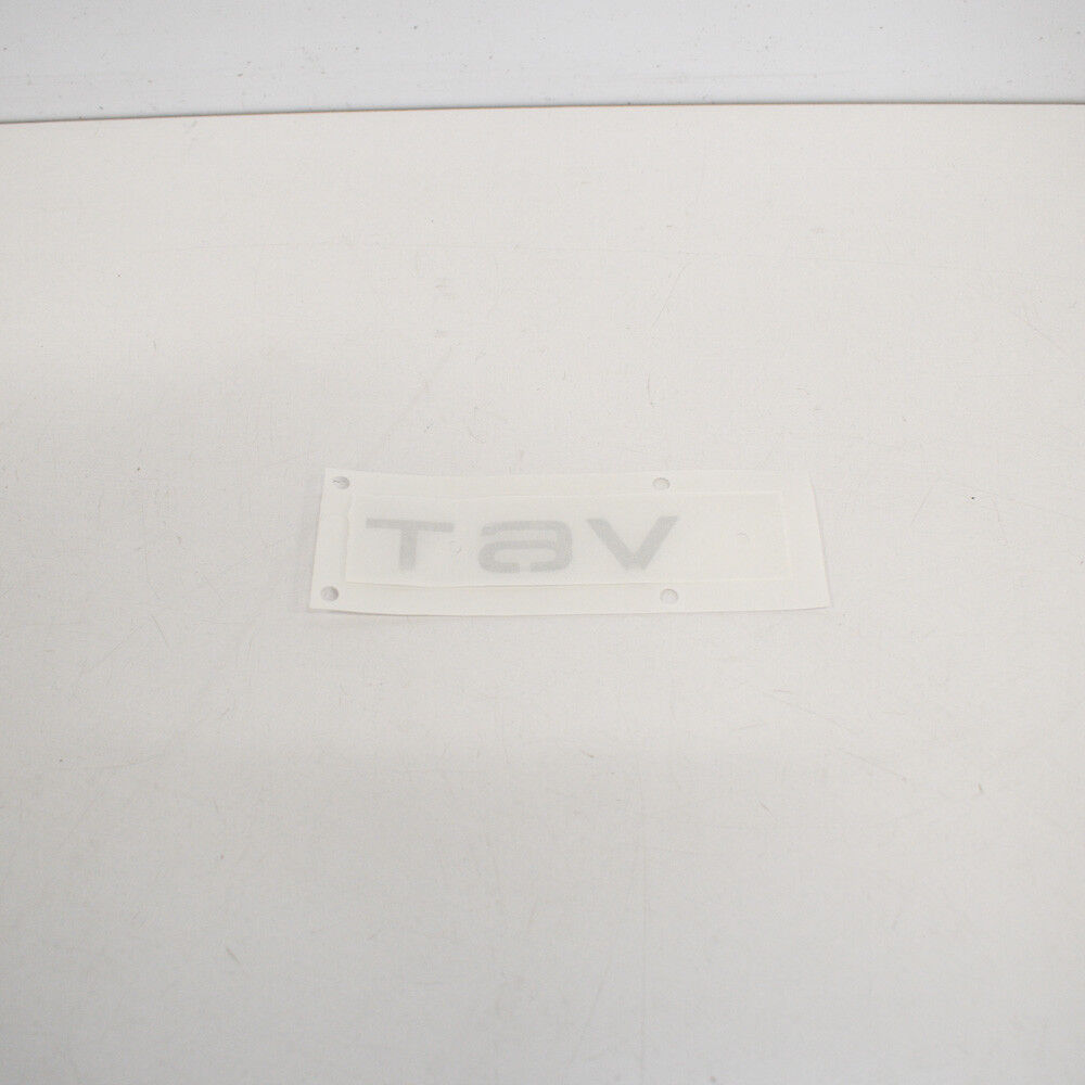 NEW AUDI A4 B8 V6T EMBLEM STICKER LOGO 8K0853601 4 NEW AUDI A4 B8 V6T EMBLEM STICKER LOGO 8K0853601 - Image 4