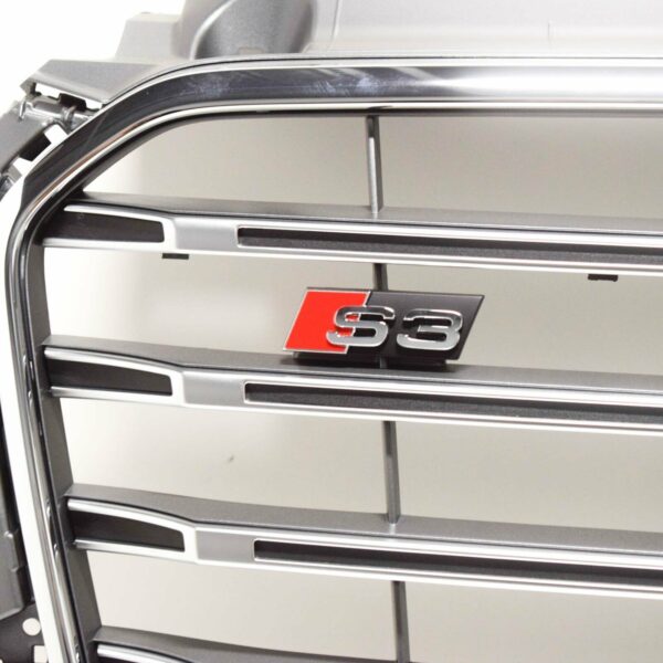 NEW AUDI A3 S3 FRONT BUMPER RADIATOR GRILLE 8V5853651D1RR - Image 4