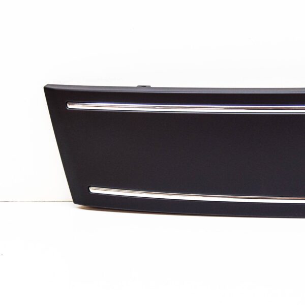 NEW AUDI Q7 FRONT GRILL NUMBER PLATE FILLER DELETE BLACK 4L08072873FZ - Image 4