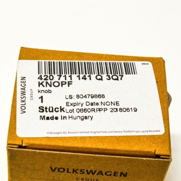 NEW AUDI R8 GEAR STICK KNOB 420711141Q3Q7 ORIGINAL - Image 3