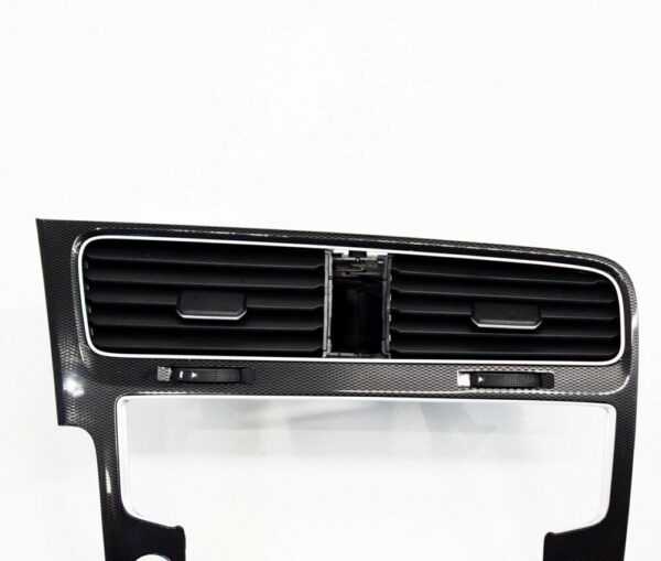 NEW VW GOLF MK7 CENTER AIR VENTS W/ SAT NAV TRIM 5G1819728AFDAR LHD ORIGINAL - Image 3