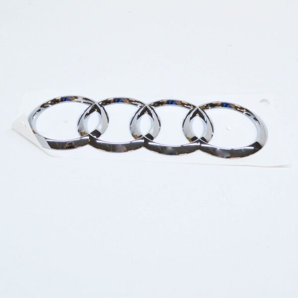 NEW AUDI A3 8V REAR TRUNK EMBLEM BADGE CHROME RINGS 8V4853742 2ZZ - Image 5
