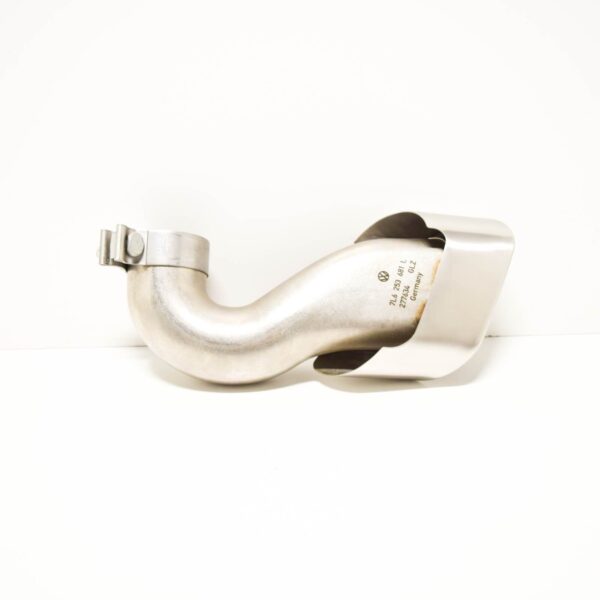NEW VW TOUAREG 7LA EXHAUST LEFT CHROME TAIL PIPE TIP 7L6253681L ORIGINAL - Image 3