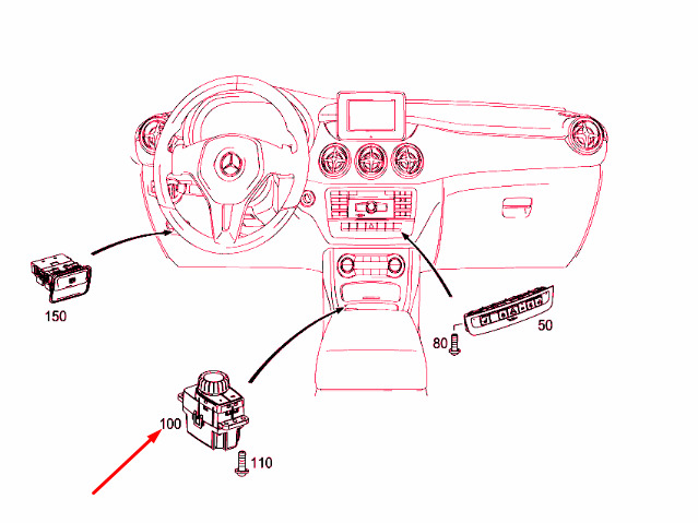 NEW MERCEDES-BENZ CLA C117 AUDIO/COMAND CONTROL UNIT A24690056159107 ORIGINAL 3 NEW MERCEDES-BENZ CLA C117 AUDIO/COMAND CONTROL UNIT A24690056159107 ORIGINAL - Image 3