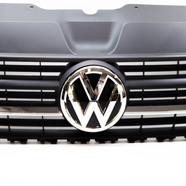 NEW VOLKSWAGEN TRANSPORTER T6 FRONT BUMPER RADIATOR GRILLE 7E0853651A ORIGINAL - Image 3