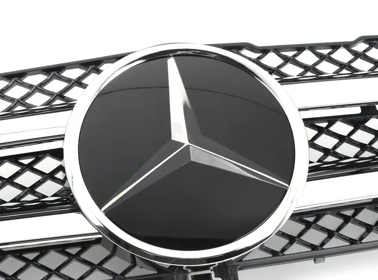 NEW MERCEDES-BENZ CLS C219 AMG FRONT RADIATOR GRILLE A2198801483 ORIGINAL 3 NEW MERCEDES-BENZ CLS C219 AMG FRONT RADIATOR GRILLE A2198801483 ORIGINAL - Image 3