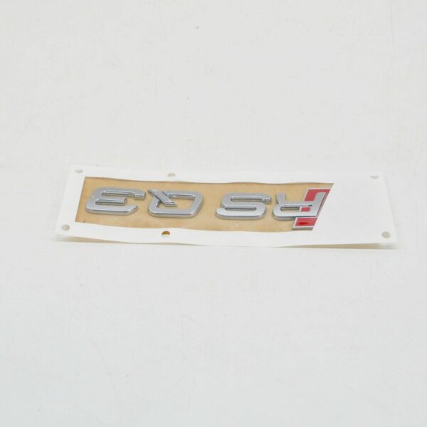 NEW AUDI Q3 8U RS REAR TRUNK BOOT LID EMBLEM BADGE 8U0853740 - Image 5