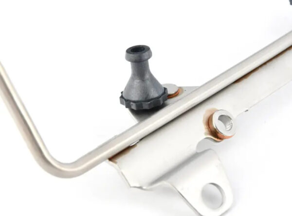 NEW AUDI A3 8P ENGINE COOLANT PIPE WITH BRACKET 06F145317H ORIGINAL - Image 3