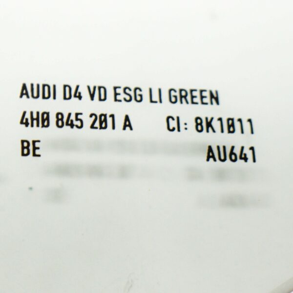 NEW AUDI A8 D4 FRONT LEFT DOOR WINDOW GLASS 4H0845201A ORIGINAL - Image 3