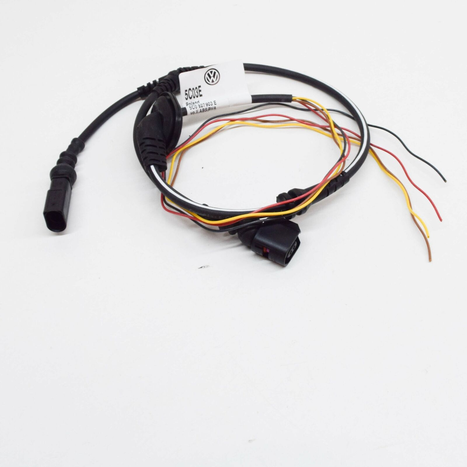 NEW VW BEETLE A5 FRONT LEFT WIRING HARNESS FOR SPEED SENSOR 5C0927903E 5 NEW VW BEETLE A5 FRONT LEFT WIRING HARNESS FOR SPEED SENSOR 5C0927903E - Image 5