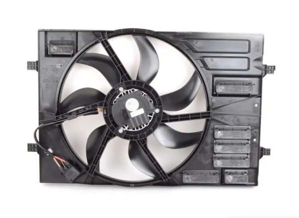 NEW AUDI Q2 ENGINE RADIATOR COOLING FAN WITH FAN RING 5Q0121203DE ORIGINAL - Image 3