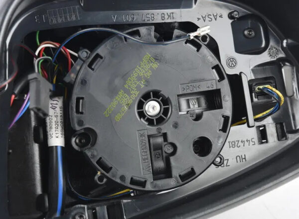 NEW VW EOS 1F FRONT LEFT WING MIRROR 1Q1857507BD9B9 ORIGINAL - Image 3
