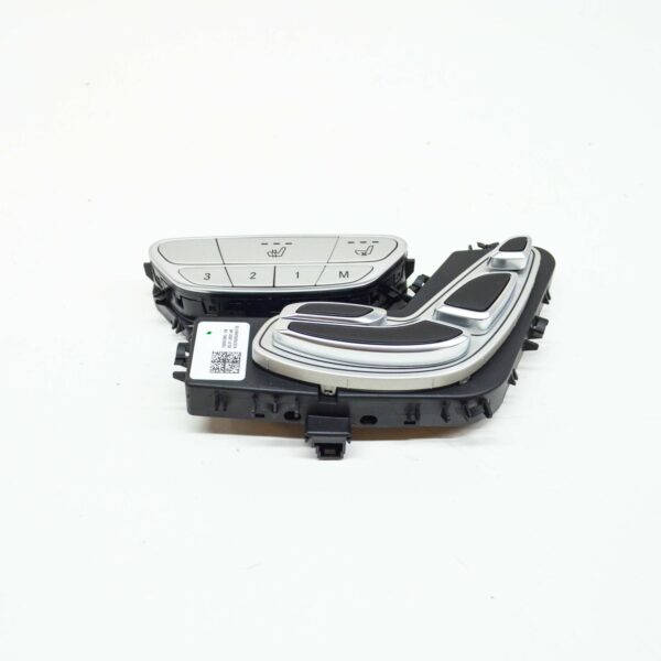 NEW MB S W222 FRONT RIGHT SEAT CONTROL SWITCH PANEL LHD A22290596007N49 ORIGINAL - Image 3