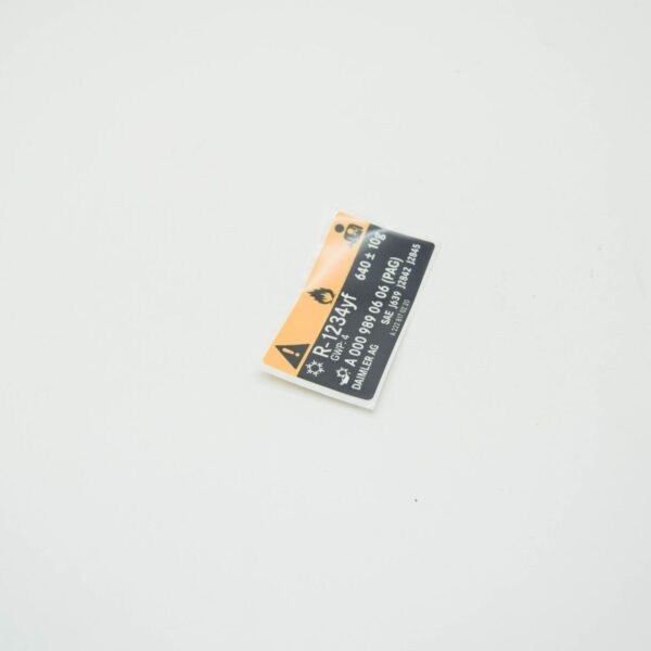 NEW MERCEDES-BENZ S W222 INFORMATION LABEL A2228170220 ORIGINAL - Image 3