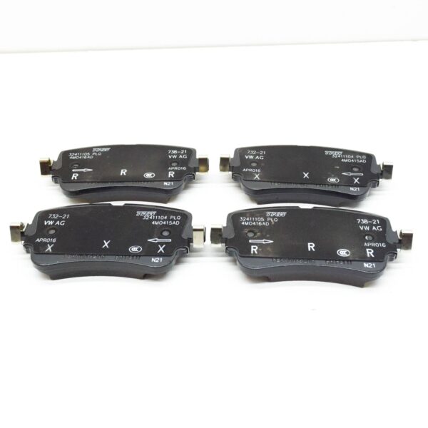 NEW AUDI Q7 4M REAR BRAKE PADS SET 4M0698451BM ORIGINAL - Image 3